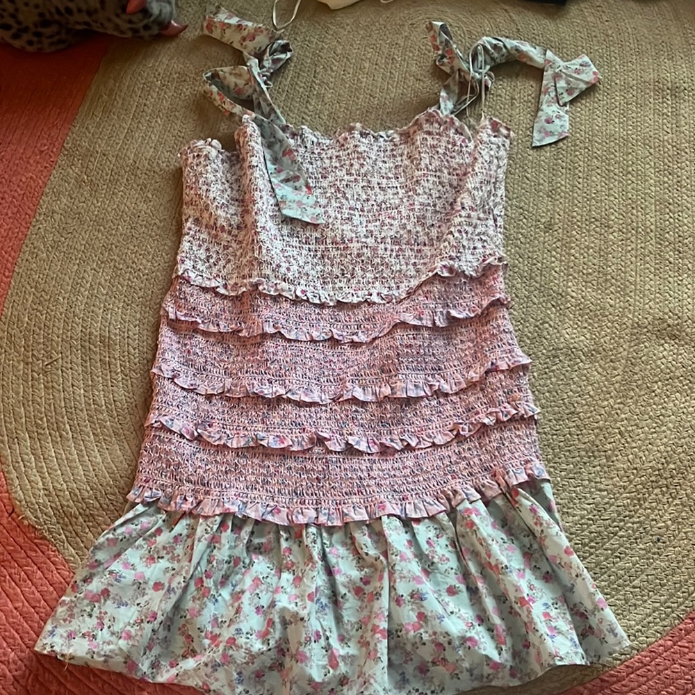 LoveShackFancy x Target limited edition ruched dress